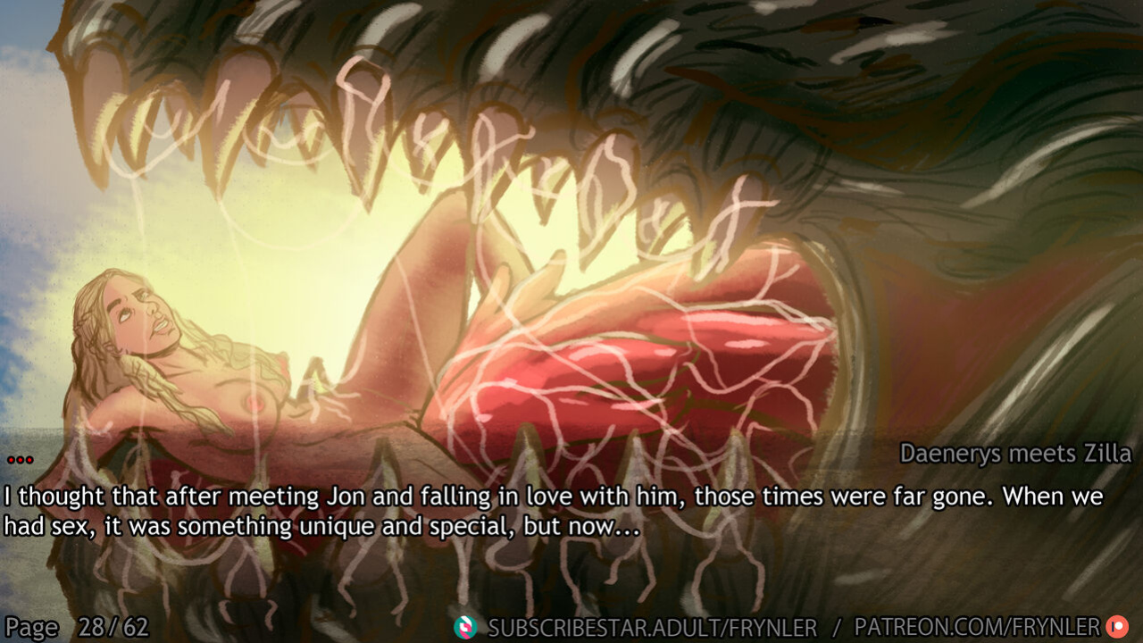 [Frynler] Daenerys meets Zilla (Game of Thrones)