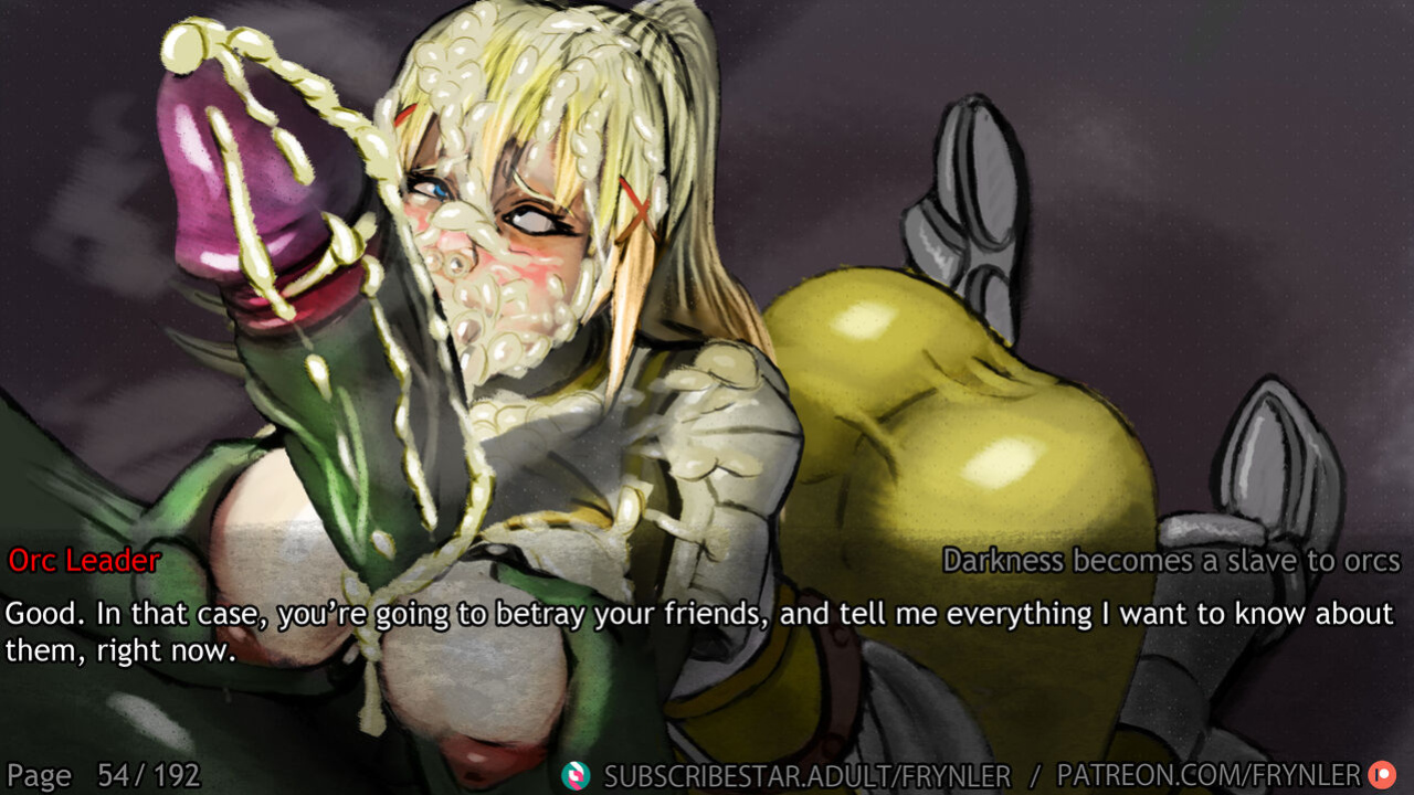[Frynler] Darkness Becomes a Slave to Orcs (Konosuba)