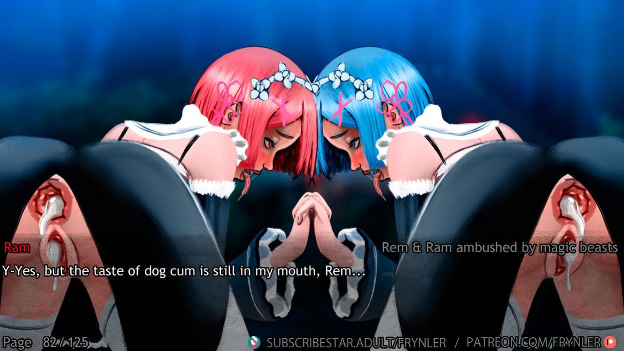 [Frynler] Rem and Ram ambushed by magic beasts (Re-Zero)