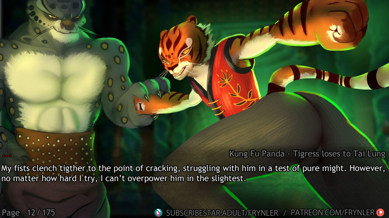 [Frynler] Tigress loses to Tai Lung (Kung Fu Panda)