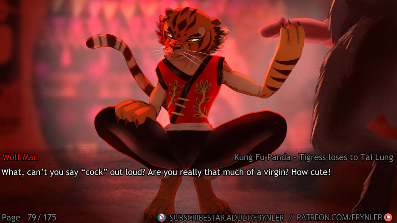 [Frynler] Tigress loses to Tai Lung (Kung Fu Panda)