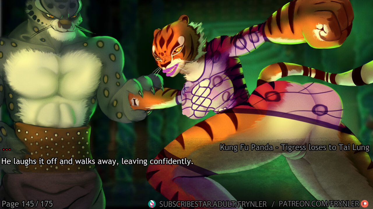 [Frynler] Tigress loses to Tai Lung (Kung Fu Panda)
