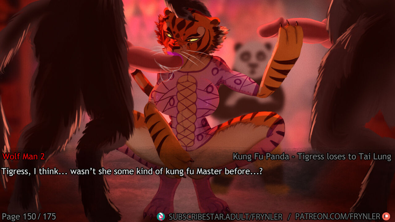 [Frynler] Tigress loses to Tai Lung (Kung Fu Panda)