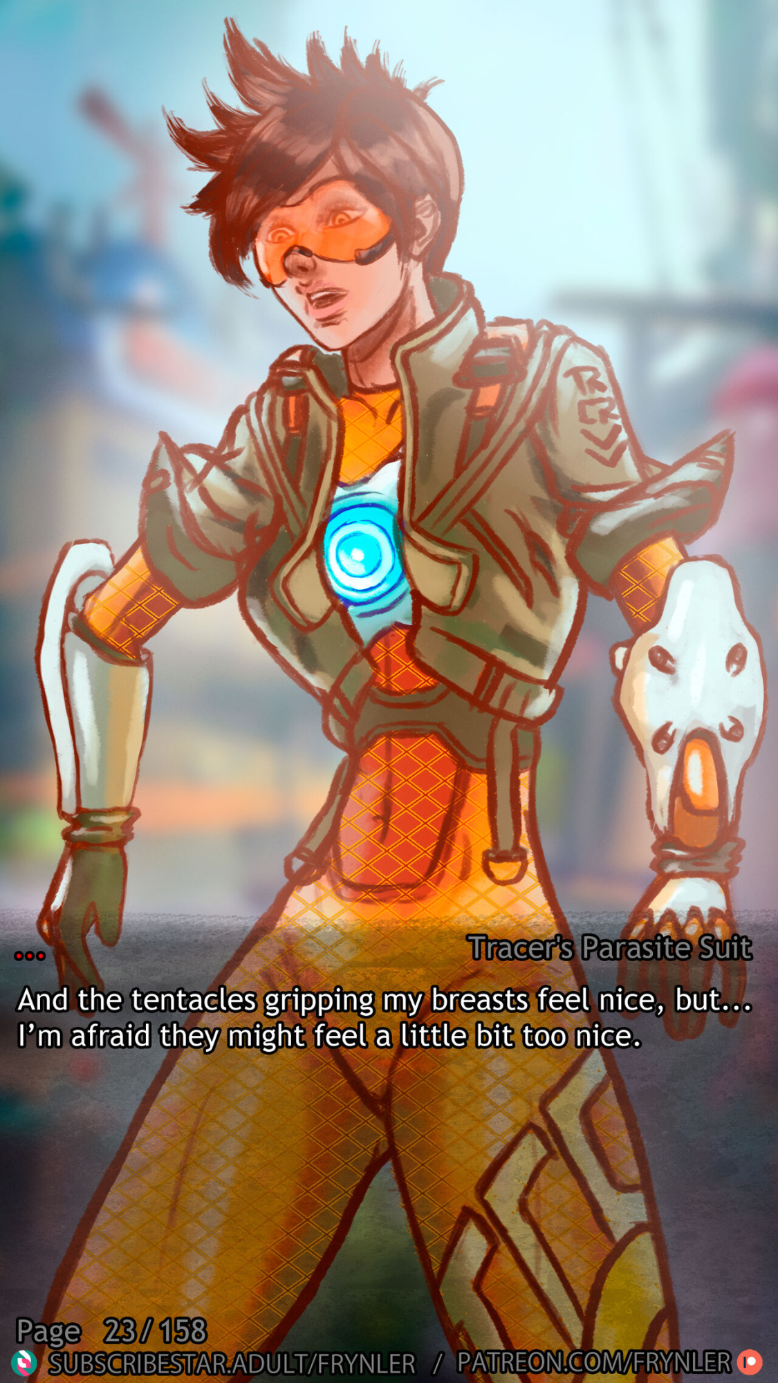 [Frynler] Tracers Parasite Suit (Overwatch)