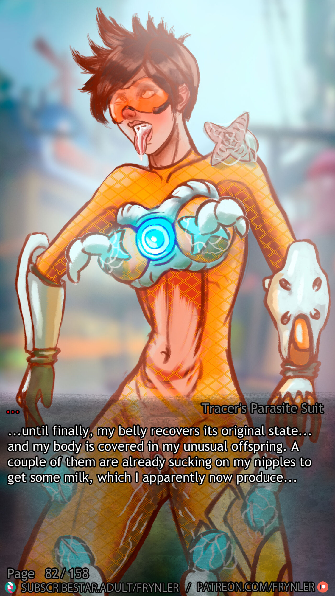 [Frynler] Tracers Parasite Suit (Overwatch)