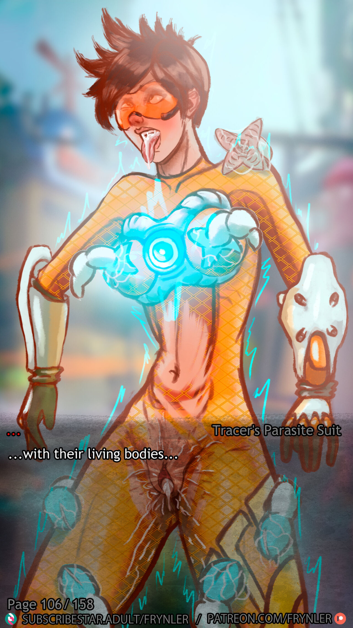 [Frynler] Tracers Parasite Suit (Overwatch)