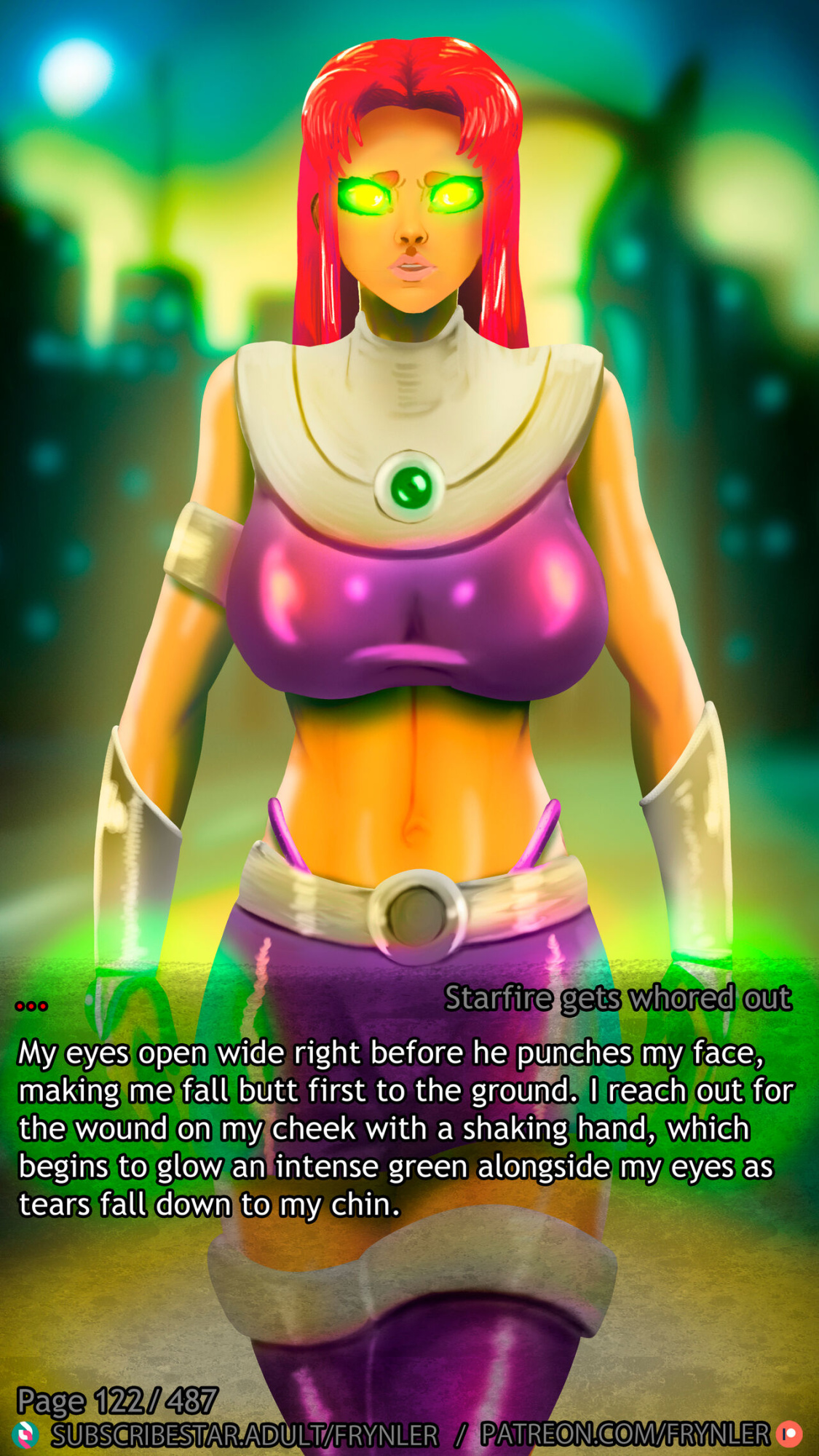 [Frynler] Starfire Gets Whored Out (Teen Titans)