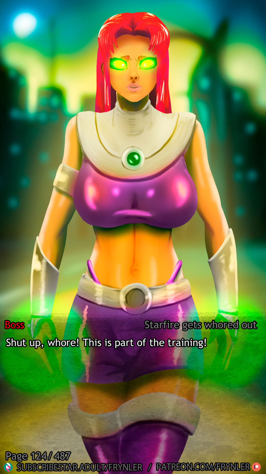 [Frynler] Starfire Gets Whored Out (Teen Titans)