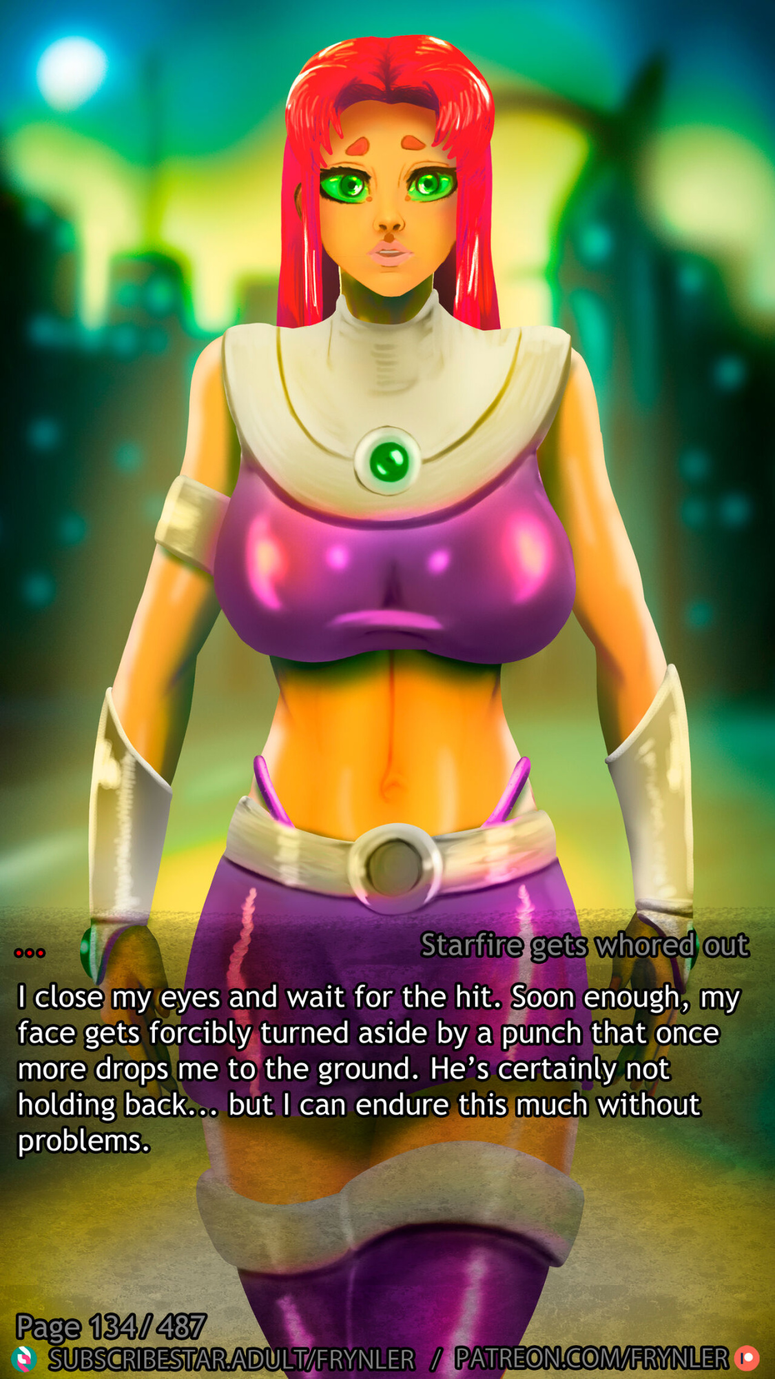 [Frynler] Starfire Gets Whored Out (Teen Titans)