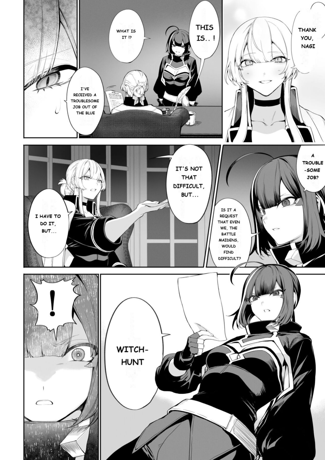 [Nekono Oyashiro (Mashu)] Ikusa Otome to Ikusa Goto! ~Onna Mahoutsukai Hen~