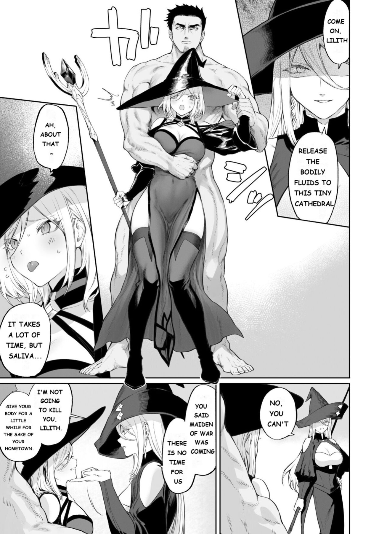 [Nekono Oyashiro (Mashu)] Ikusa Otome to Ikusa Goto! ~Onna Mahoutsukai Hen~