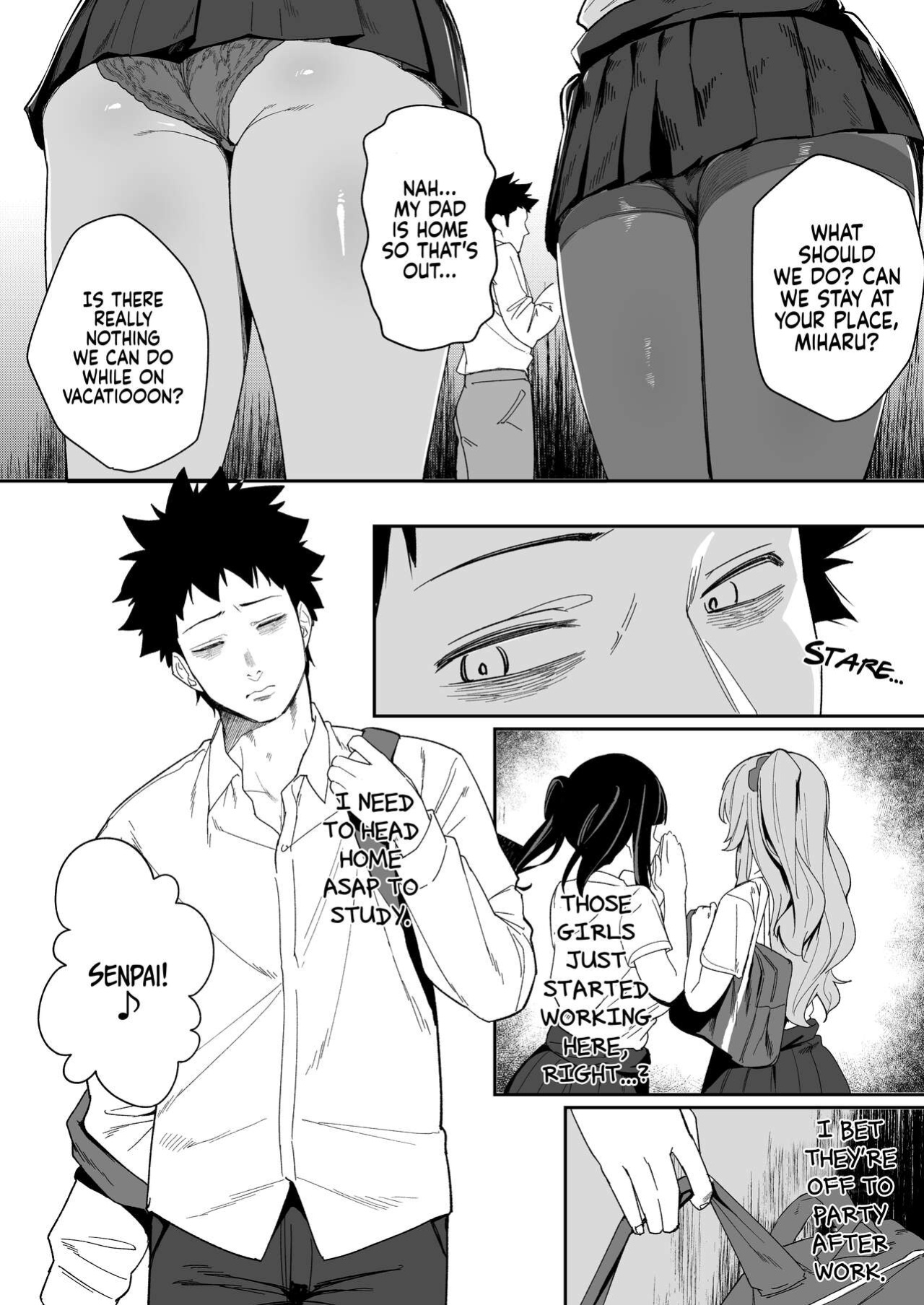 [Ebizoridan (Shien)] Senpai, Kyou Tomatte mo Ii yo ne? | Can we stay at your place tonight Senpai? [Coffedrug]