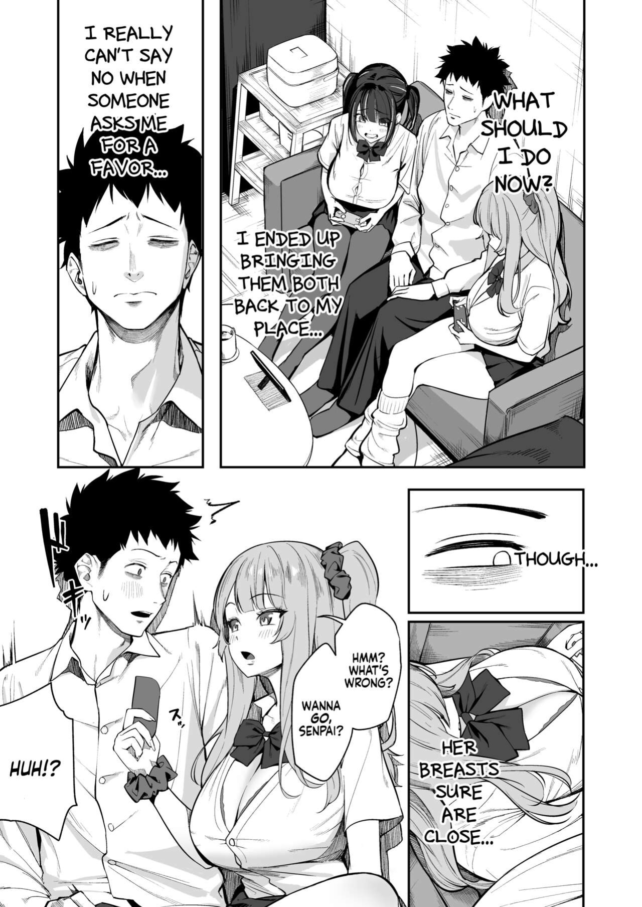 [Ebizoridan (Shien)] Senpai, Kyou Tomatte mo Ii yo ne? | Can we stay at your place tonight Senpai? [Coffedrug]