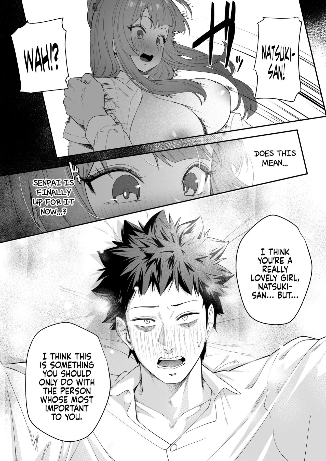 [Ebizoridan (Shien)] Senpai, Kyou Tomatte mo Ii yo ne? | Can we stay at your place tonight Senpai? [Coffedrug]