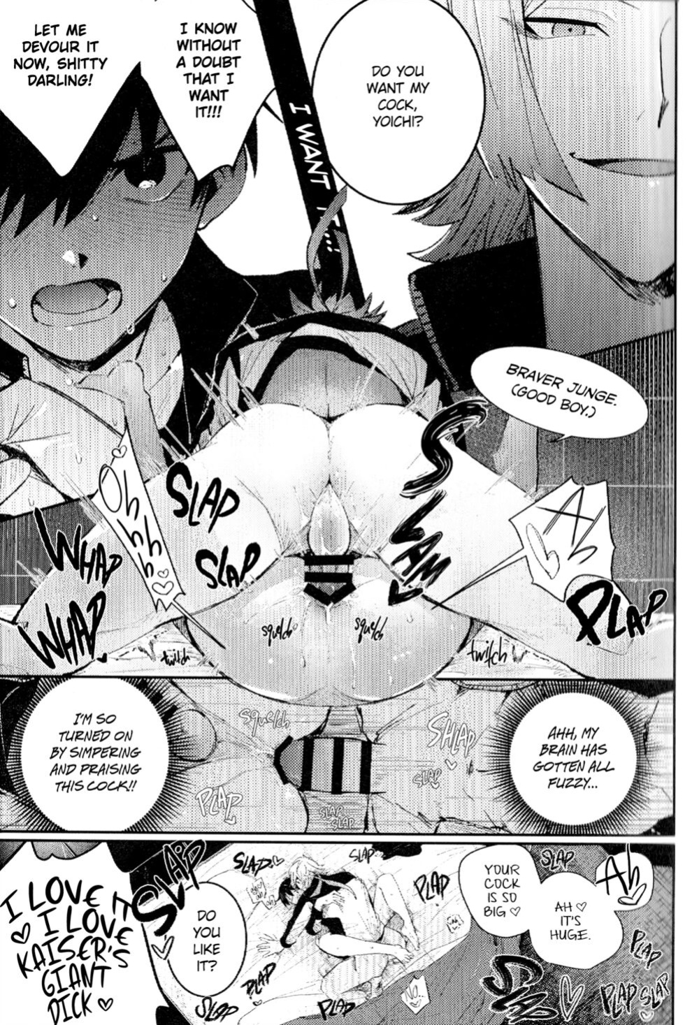 [Yamamori Onigiri (WAWON - HAKUMAI)] Don’t Be Silly! Shitty Darling - Blue Lock dj [Eng] {Blue Cock Scans}