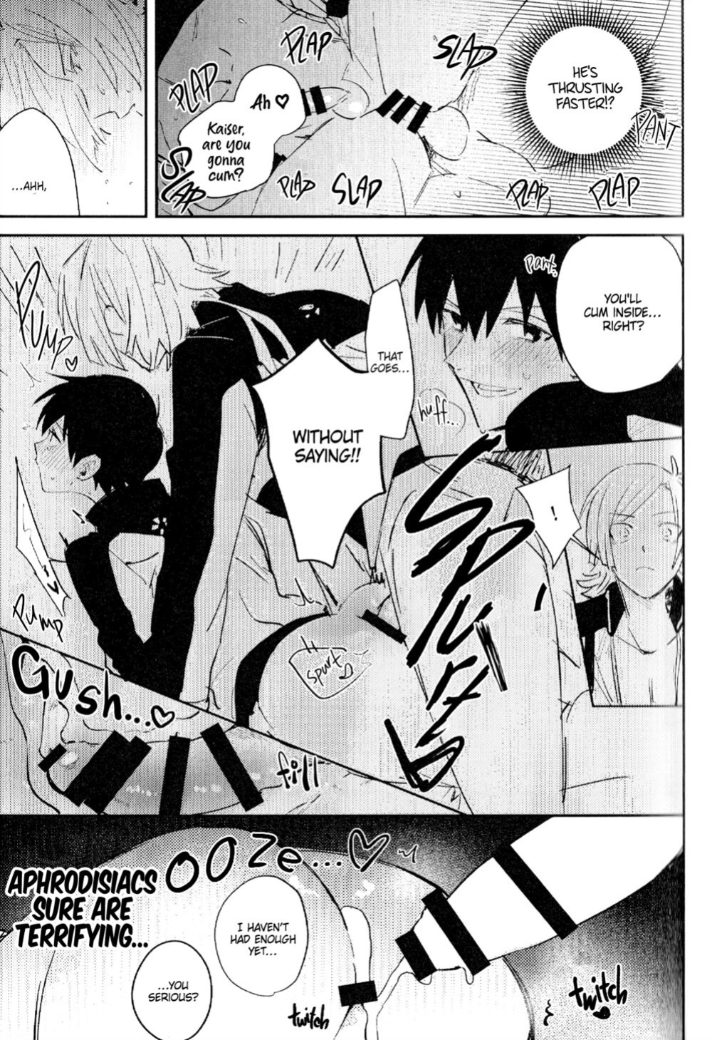 [Yamamori Onigiri (WAWON - HAKUMAI)] Don’t Be Silly! Shitty Darling - Blue Lock dj [Eng] {Blue Cock Scans}