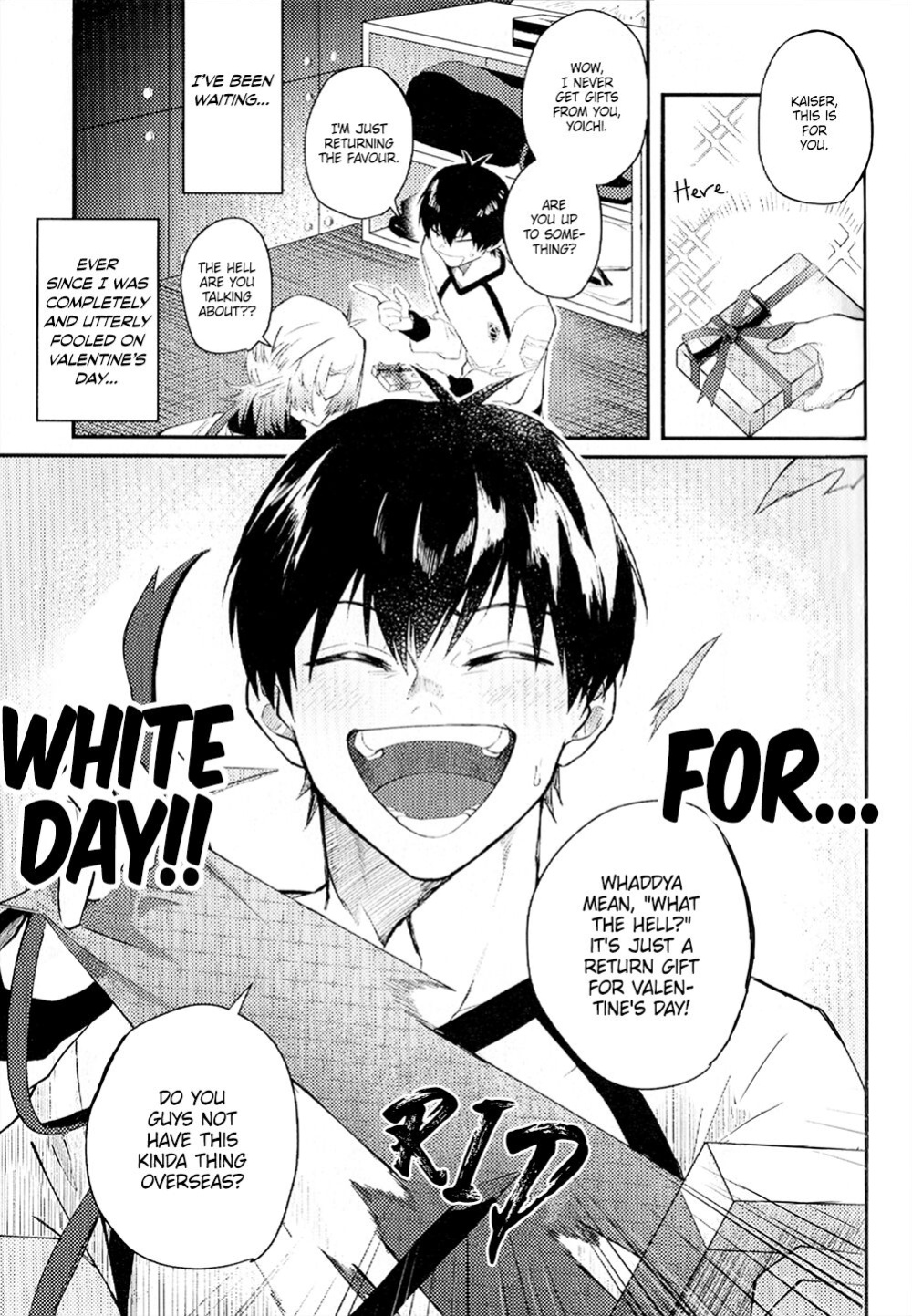 [Yamamori Onigiri (WAWON - HAKUMAI)] Don’t Be Silly! Shitty Darling - Blue Lock dj [Eng] {Blue Cock Scans}
