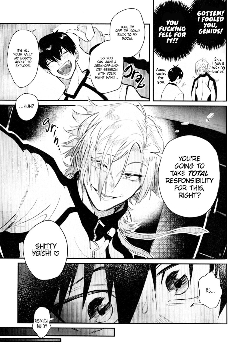 [Yamamori Onigiri (WAWON - HAKUMAI)] Don’t Be Silly! Shitty Darling - Blue Lock dj [Eng] {Blue Cock Scans}