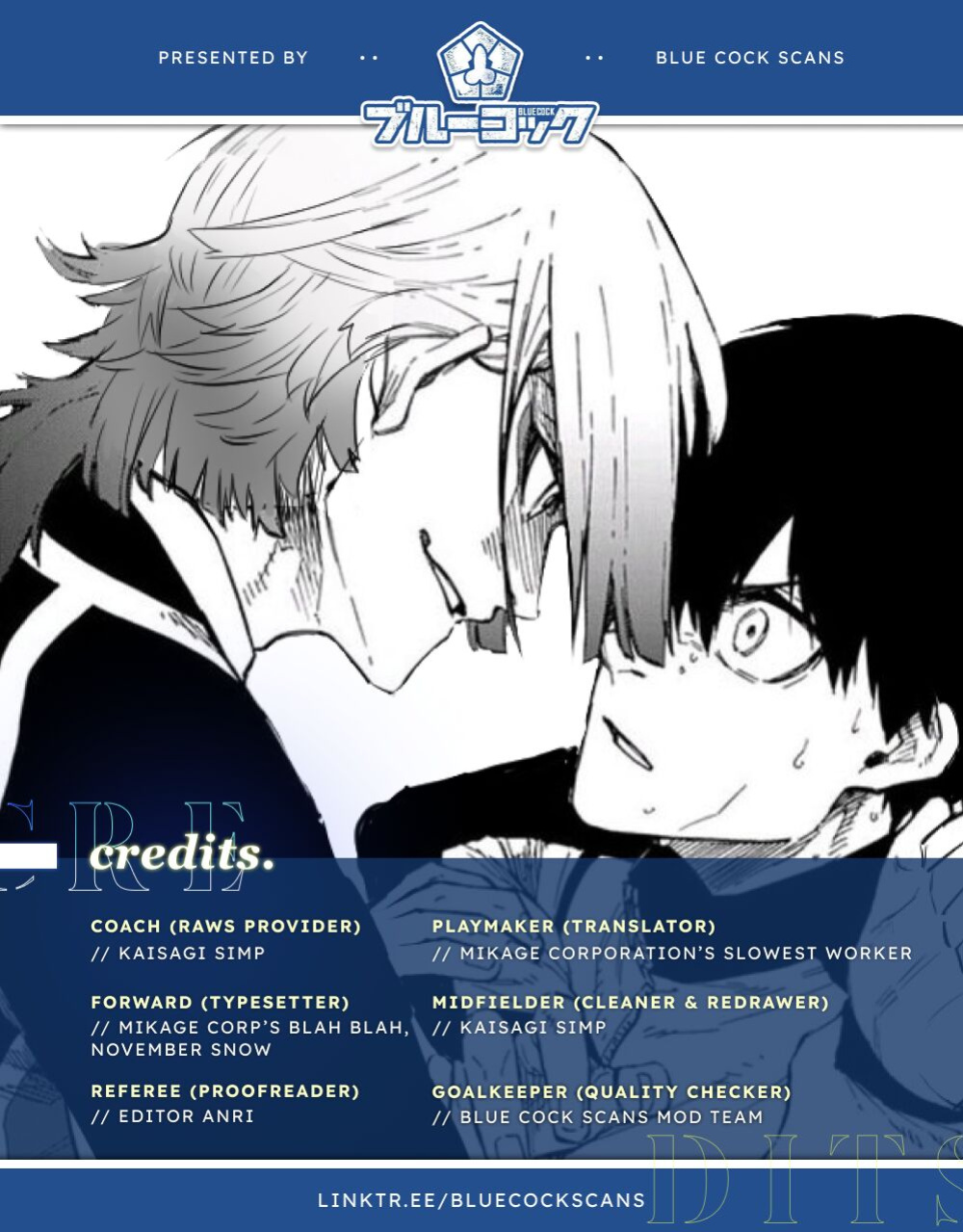[Yamamori Onigiri (WAWON - HAKUMAI)] Don’t Be Silly! Shitty Darling - Blue Lock dj [Eng] {Blue Cock Scans}