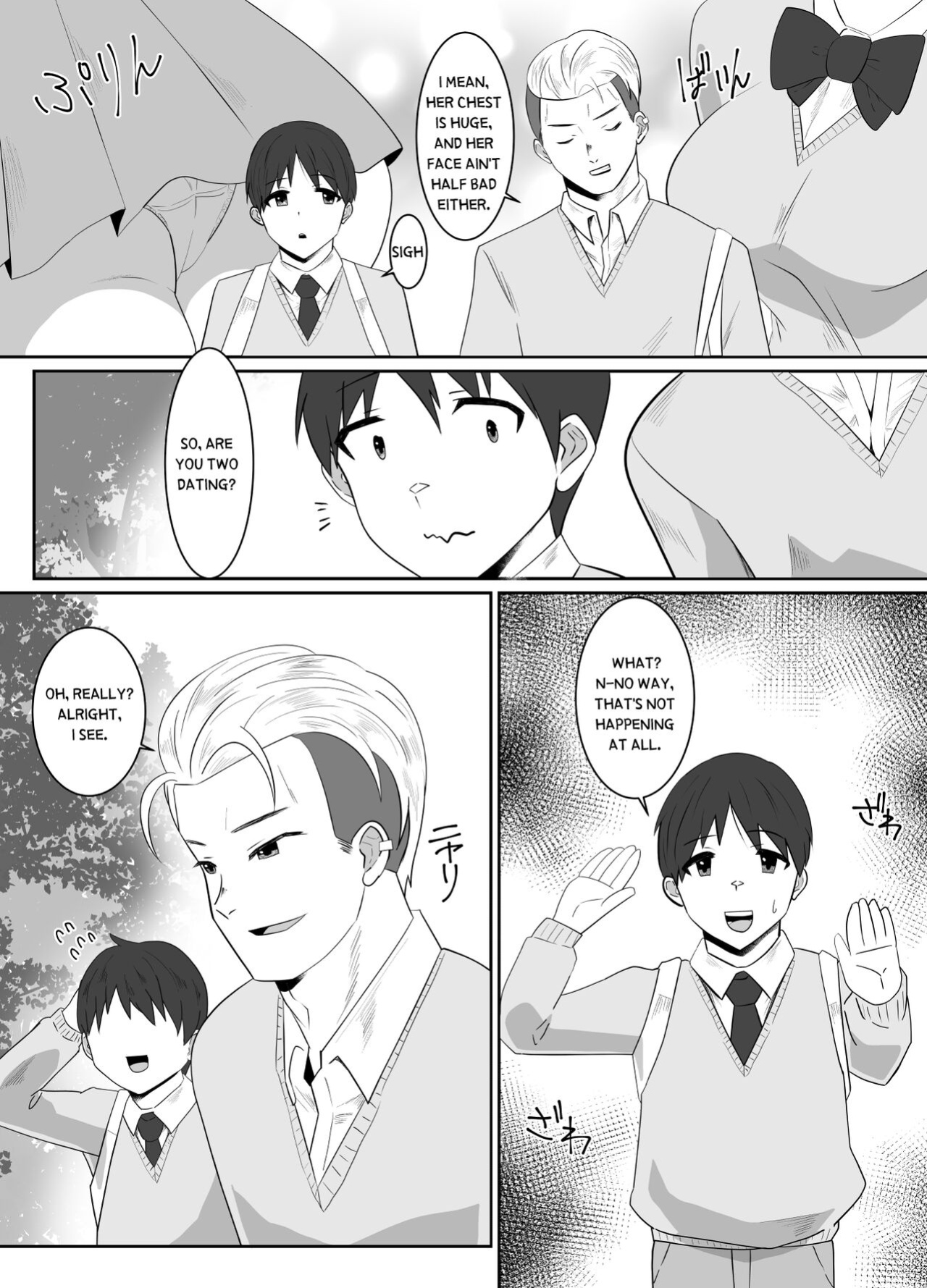 [Cloud Noise (Makuma Ikeru)] The Day My Favorite Busty Childhood Friend Became the Girlfriend of the Playboy Senior
