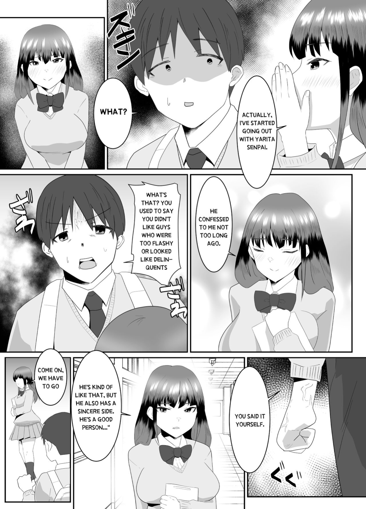 [Cloud Noise (Makuma Ikeru)] The Day My Favorite Busty Childhood Friend Became the Girlfriend of the Playboy Senior
