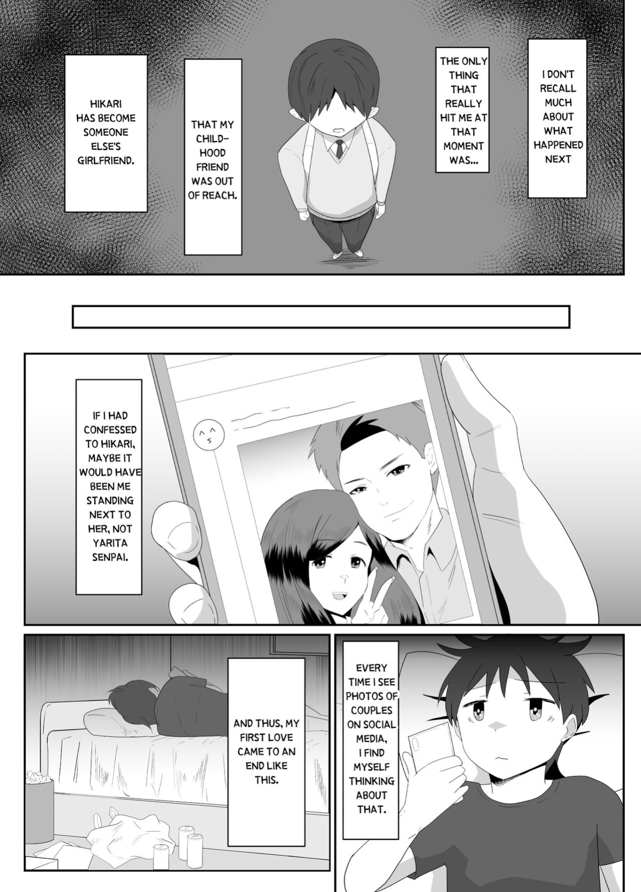 [Cloud Noise (Makuma Ikeru)] The Day My Favorite Busty Childhood Friend Became the Girlfriend of the Playboy Senior