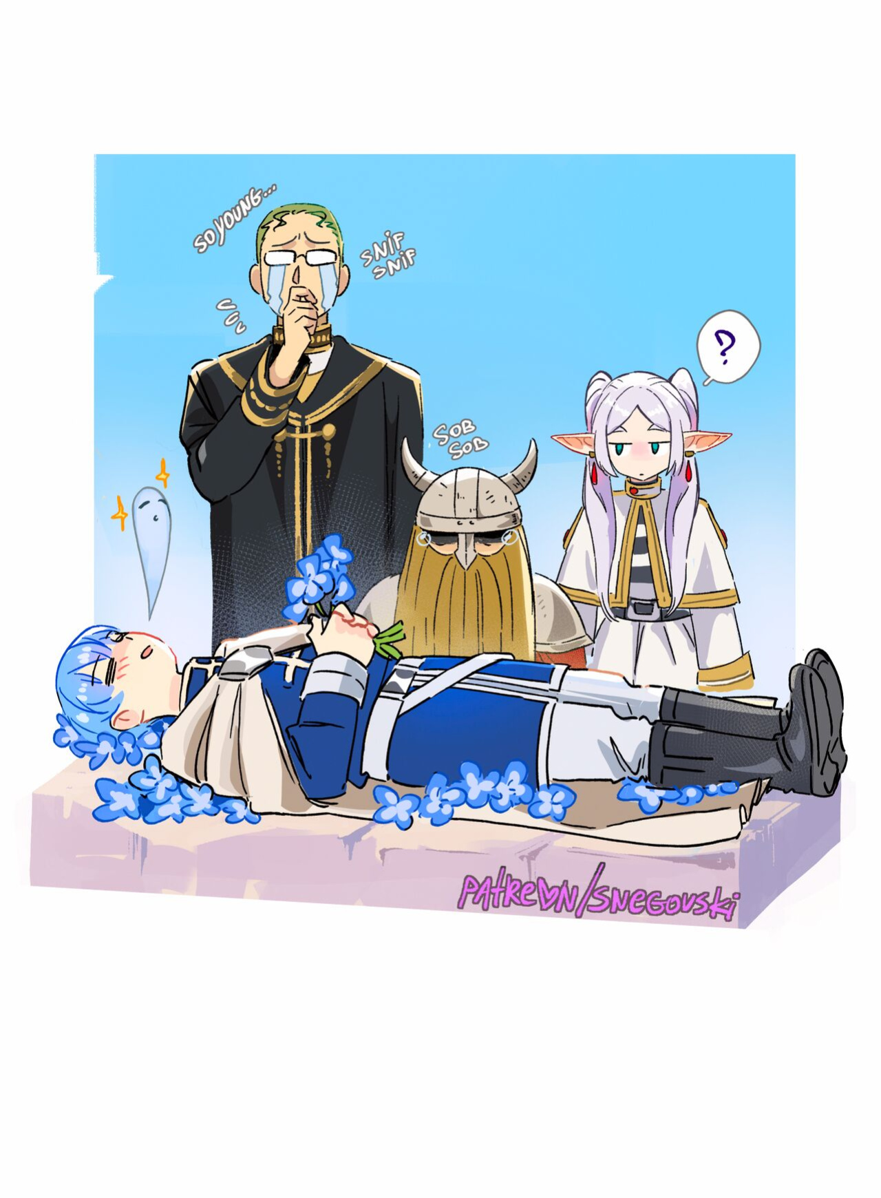 [Snegovski] Frieren's Morning (Sousou no Frieren)