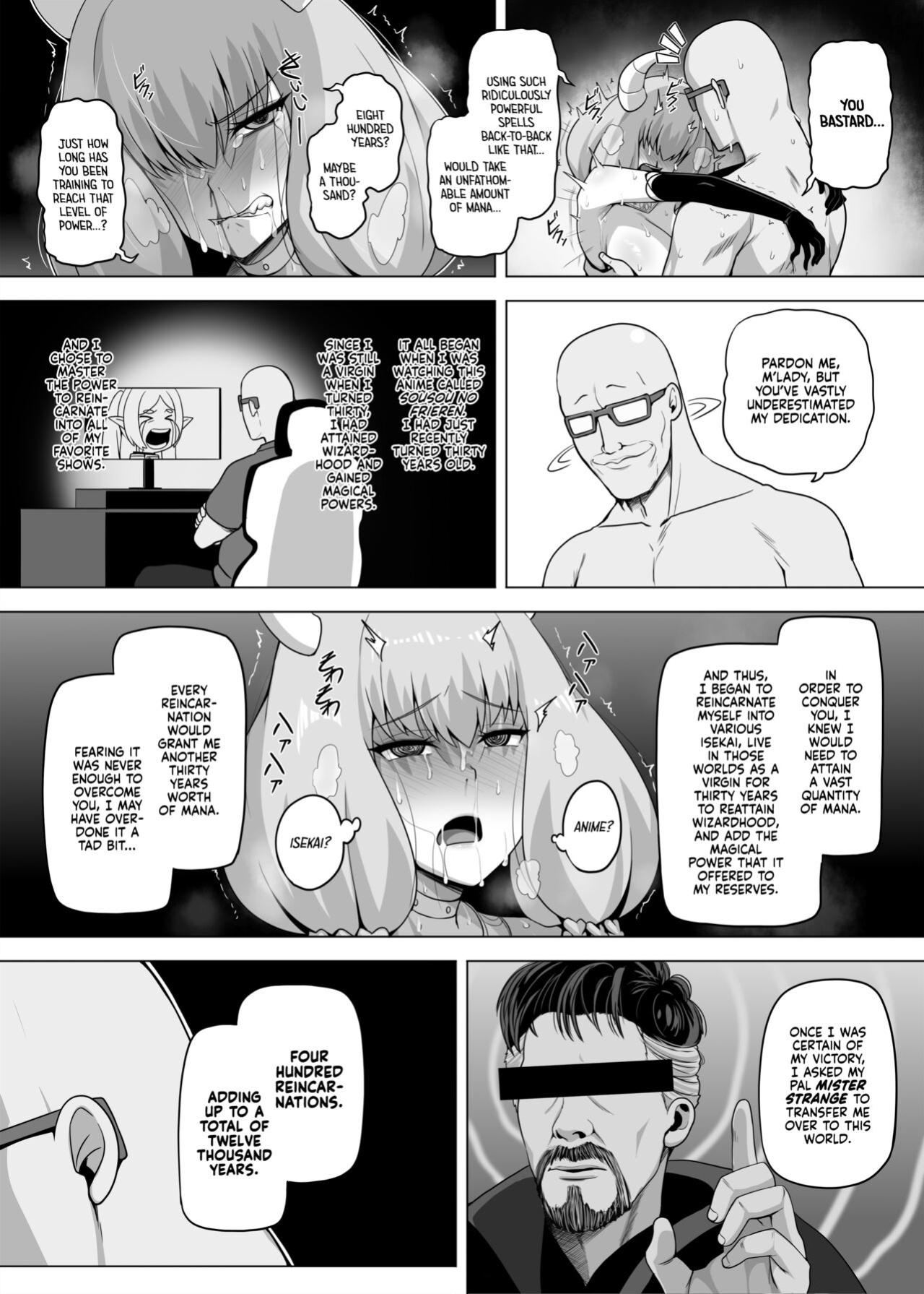 [Anmonkan (Darkmaya)] Aura to Ippatsu Yaru Tame Mechakucha Maryoku o Tamete Kimashita | I Saved Up Tons Of Mana For One Goal: To Blow My Load Inside Aura! (Sousou no Frieren) [Xzosk]