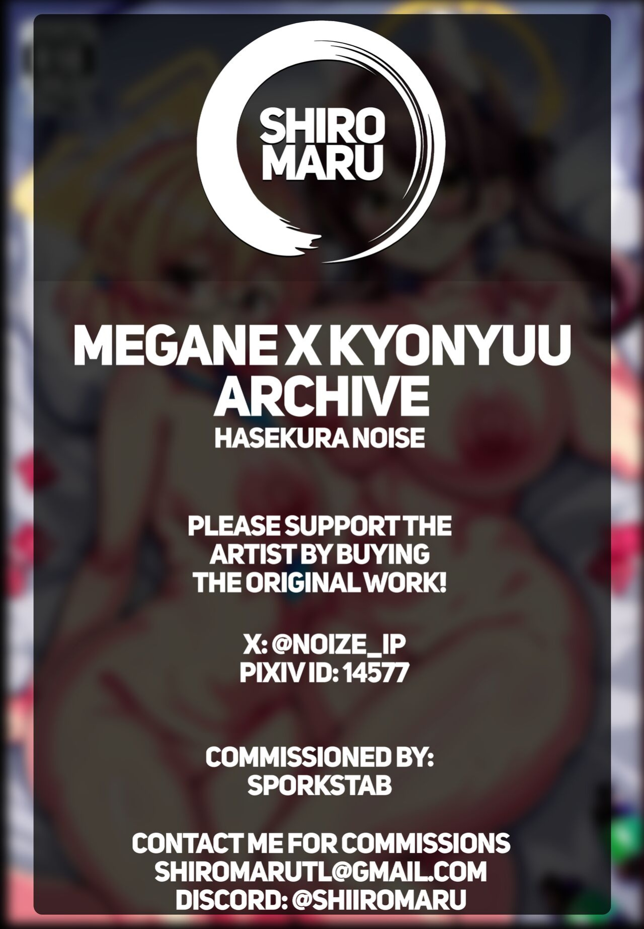 (C102) [Kasou Genjitsu (Hasekura Noise)] Megane x Kyonyuu Archive | Glasses x Big Tits Archive (Blue Archive) [Shiromaru]