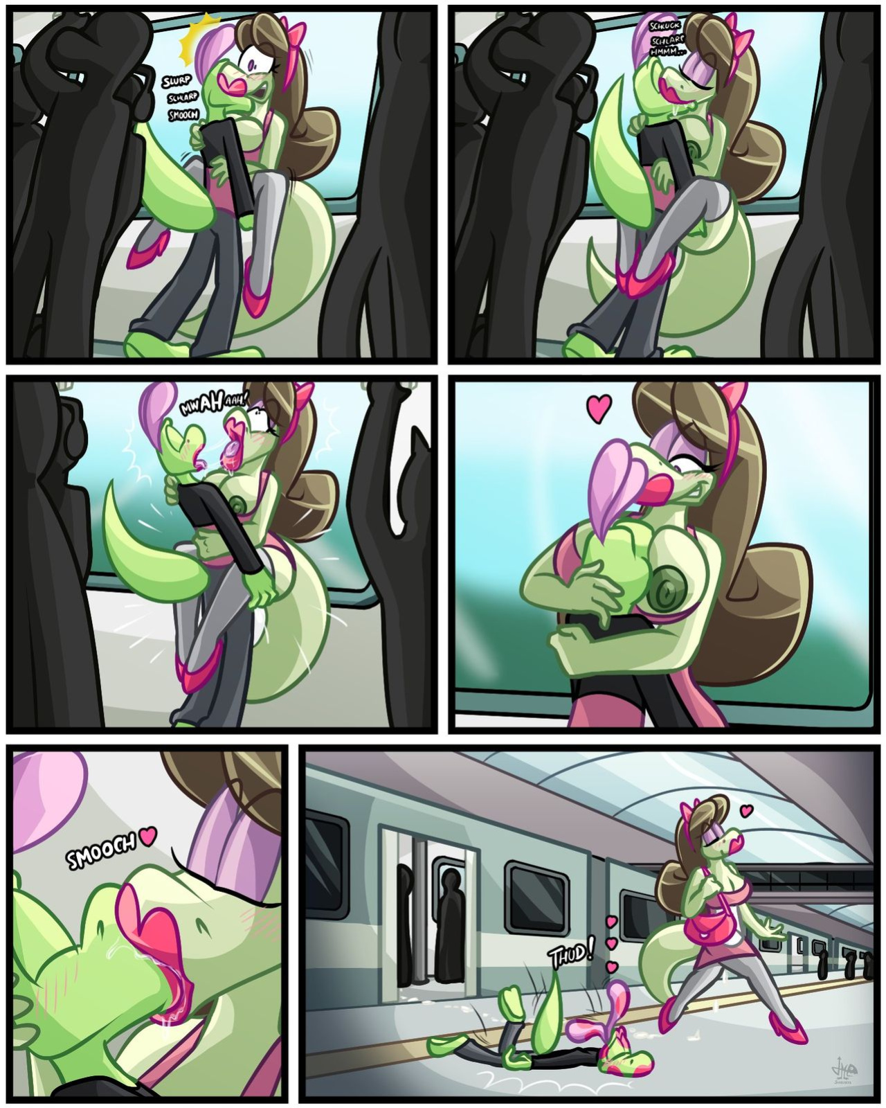 [JAMEArts] Lewd Train Trip
