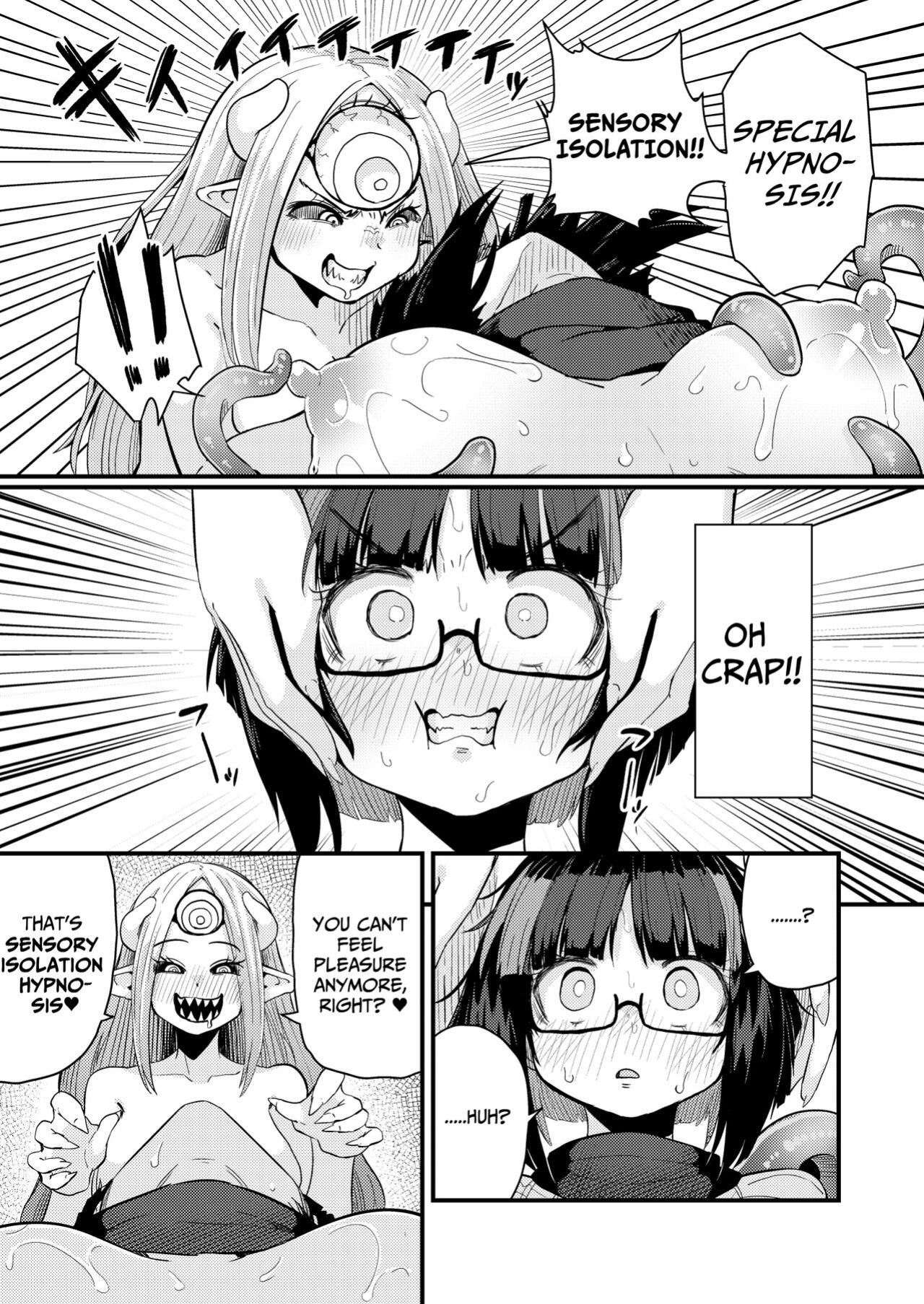[Watashi ga Ichiban Kawaii (Suzunomoku)] Kankaku Shadan Saimin de Cli to Nyoudou Semesarete mo Zettai Makemasen!!? | I Will Never Lose To Clit and Urethra Teasing Under A Sensory Deprivation Trance!!? [Bread]