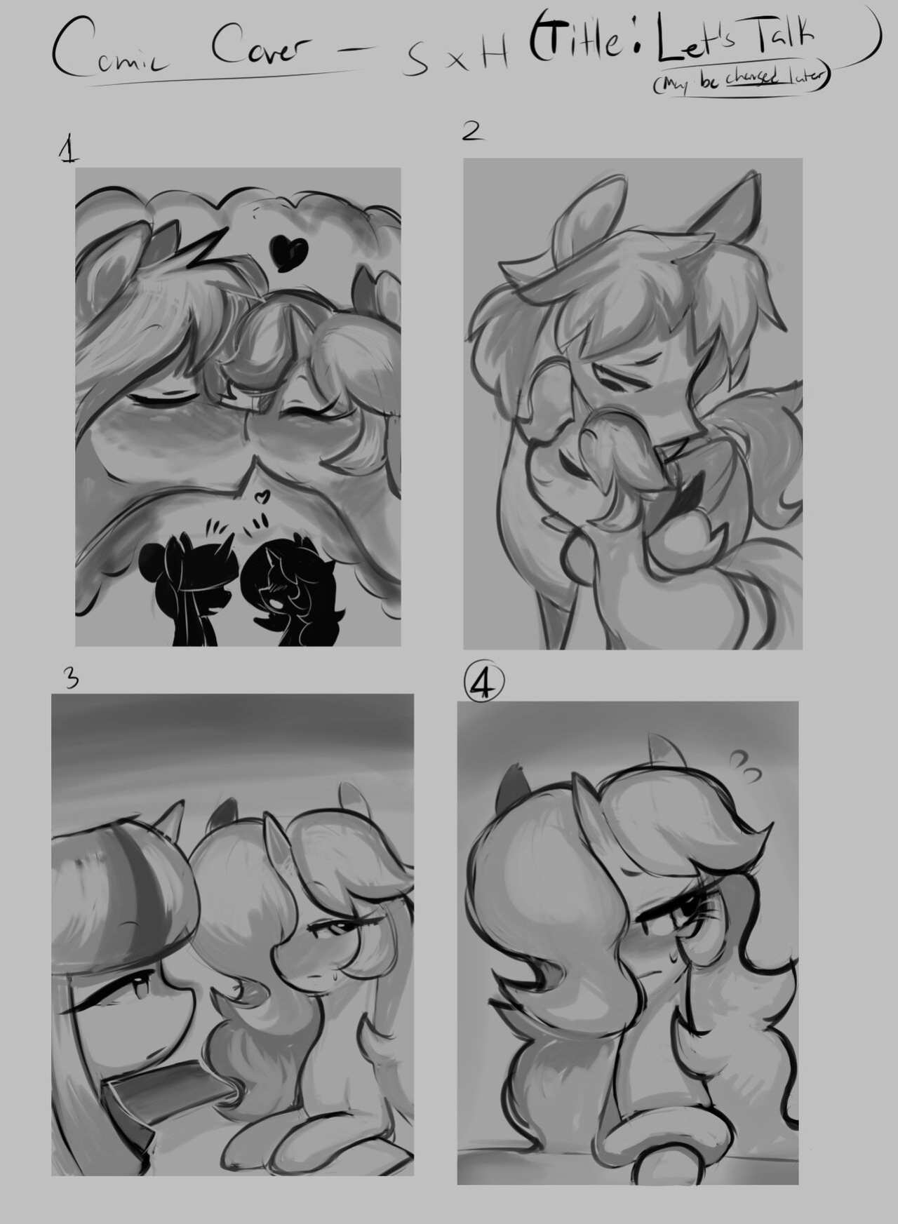 [Moonseeker (SketchySkylar)] Let's Talk Redux (W/ Extras)
