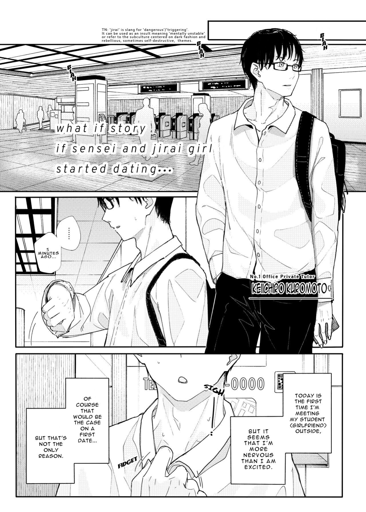 [Kindatsu] Why I Quit Being a Private Tutor: What If Story - Sensei and Jirai Girl Start Dating