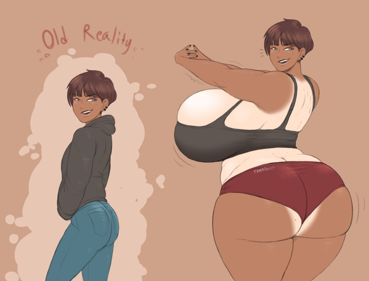 [Franktonius] Tomboy MILF Childhood Friend