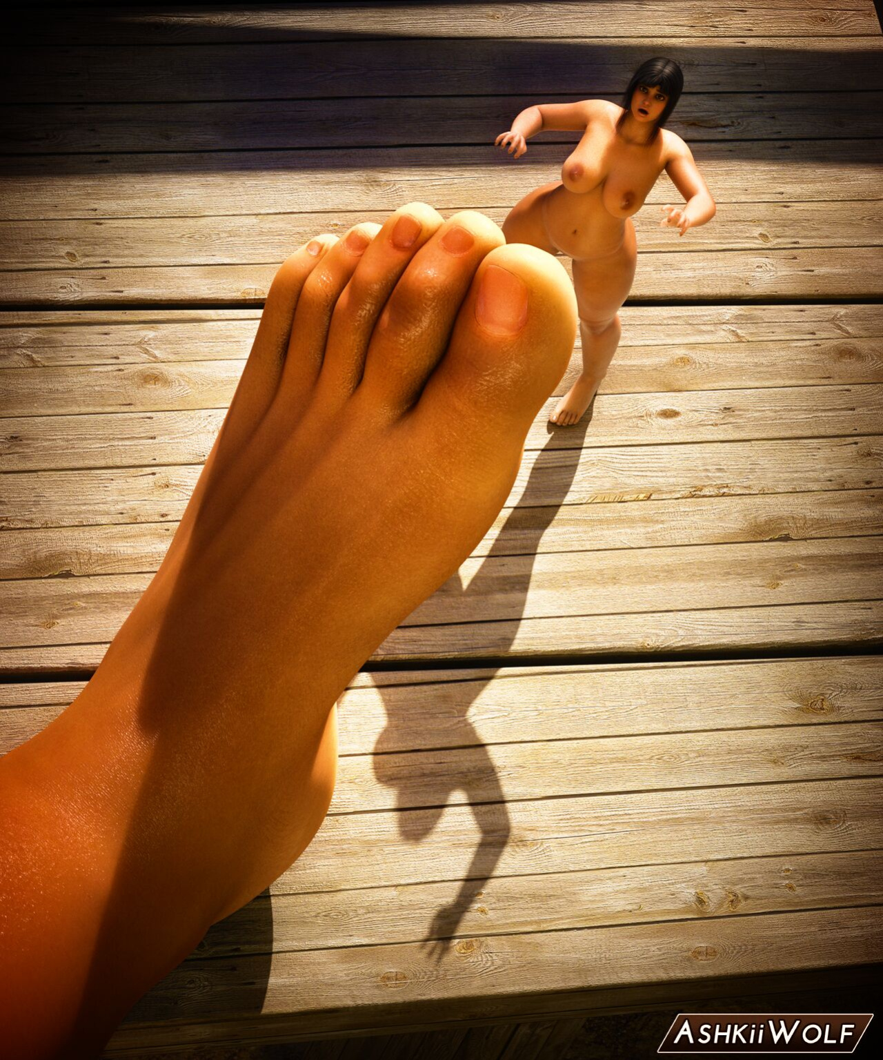 Serving a Native Giantess - Ashkiiwolf