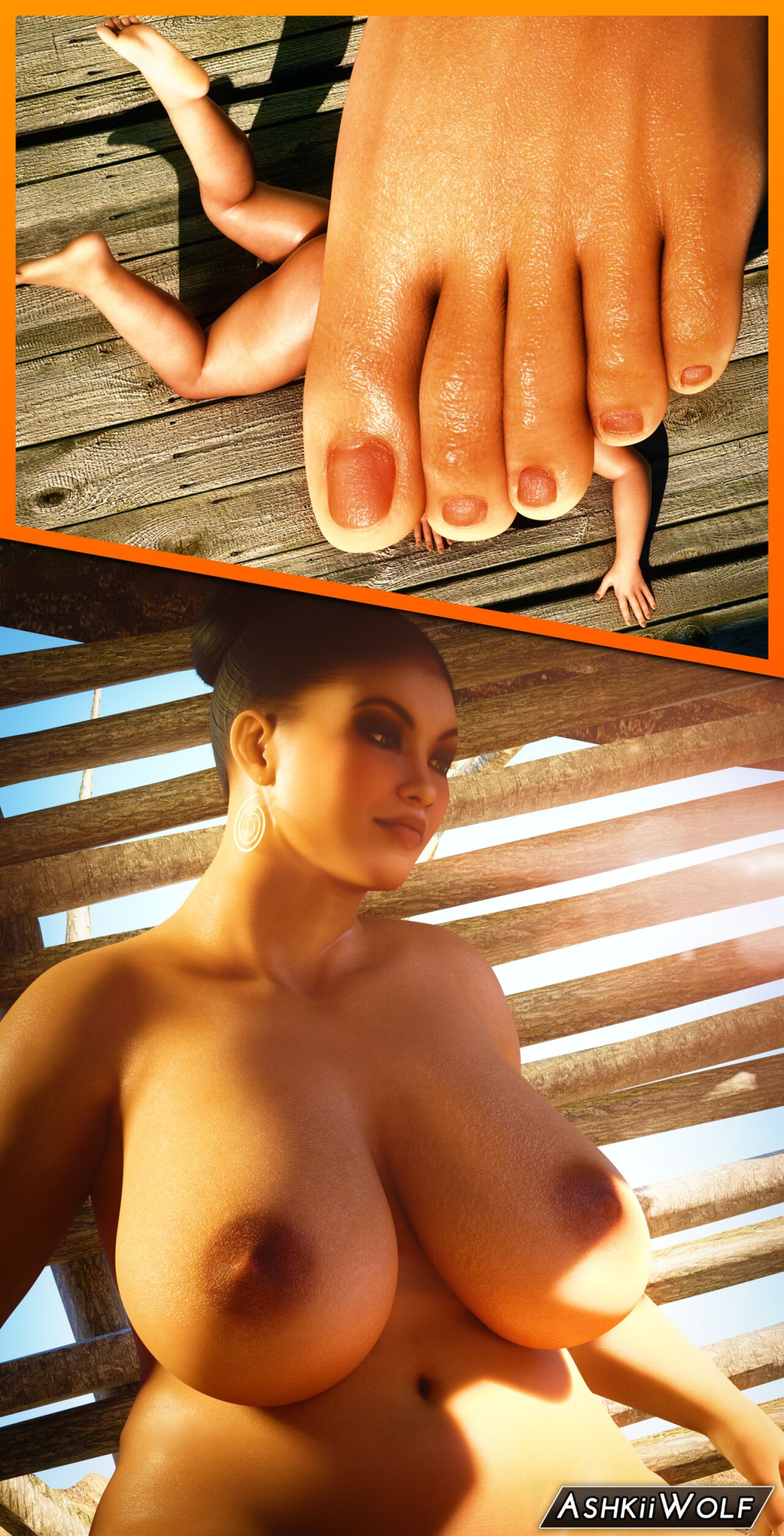 Serving a Native Giantess - Ashkiiwolf