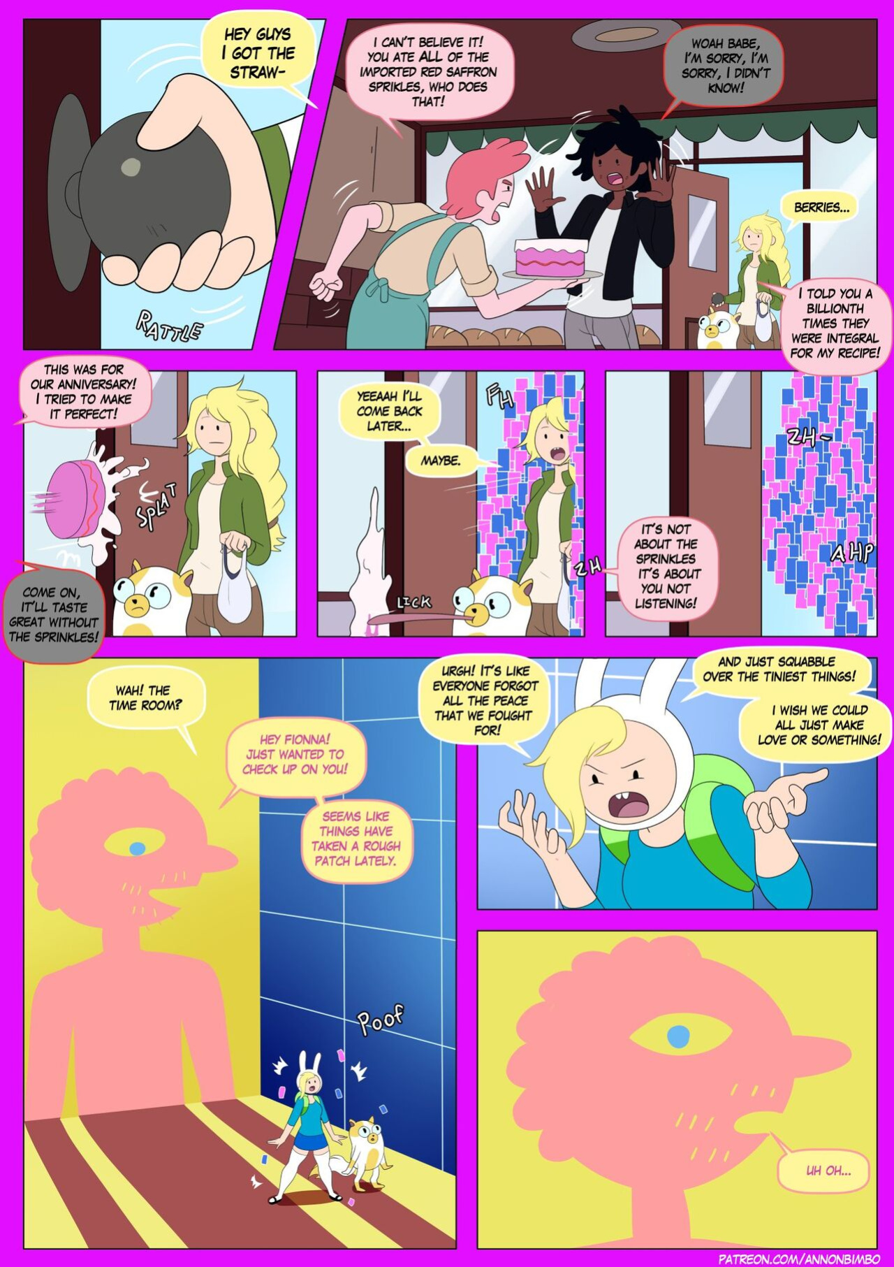 (Annon) Fionna & Cake Love or Something (complete)
