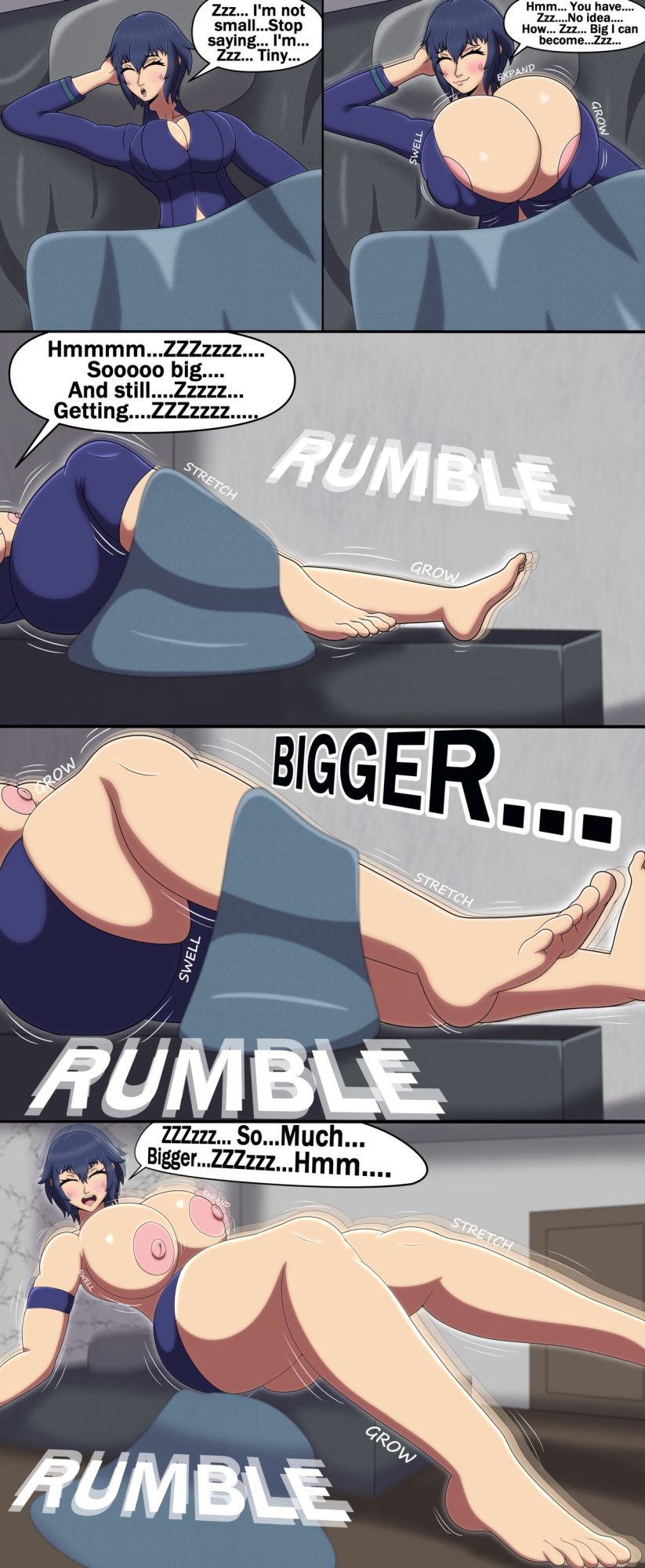 [JustDrawingJake] Naoto Growth Comics (Persona 4)