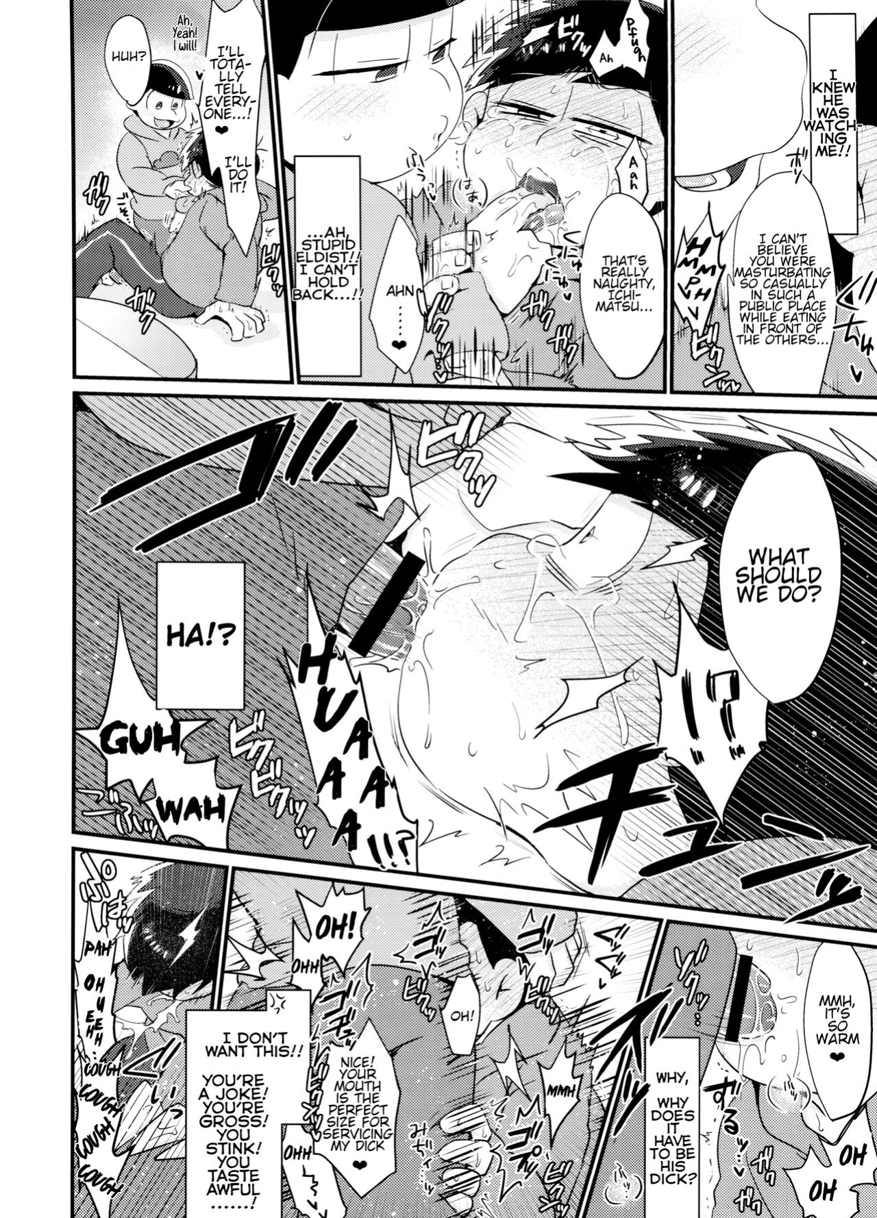 (Kahou wa Nete Matsu 20) [Nima Nima Hompo (Tokiwa)] My Tongue Has Been Weird Lately!! (Osomatsu-san)