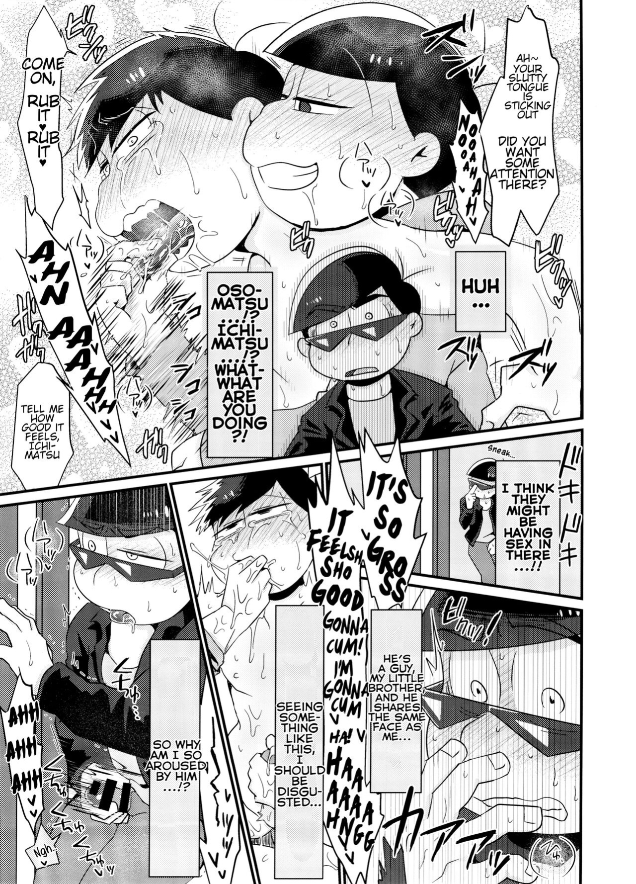 (Kahou wa Nete Matsu 20) [Nima Nima Hompo (Tokiwa)] My Tongue Has Been Weird Lately!! (Osomatsu-san)