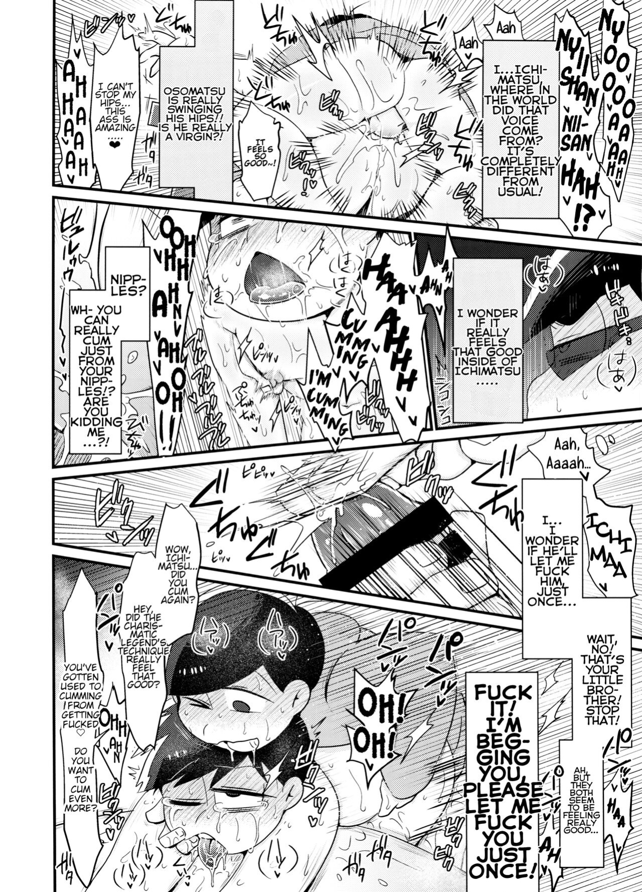 (Kahou wa Nete Matsu 20) [Nima Nima Hompo (Tokiwa)] My Tongue Has Been Weird Lately!! (Osomatsu-san)