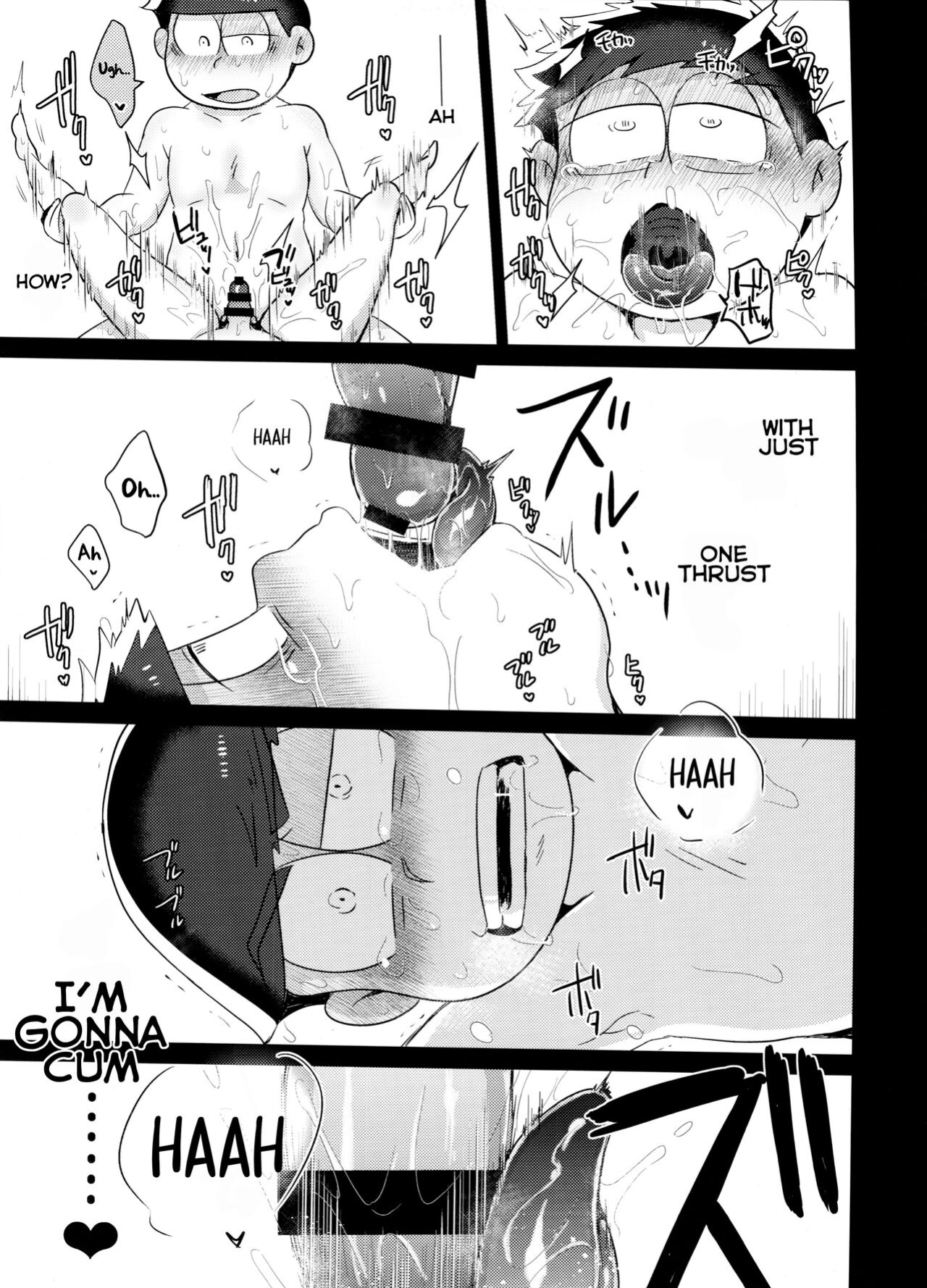 (Kahou wa Nete Matsu 20) [Nima Nima Hompo (Tokiwa)] My Tongue Has Been Weird Lately ~ 24 hours of explosive threesome sex!! (Osomatsu-san)