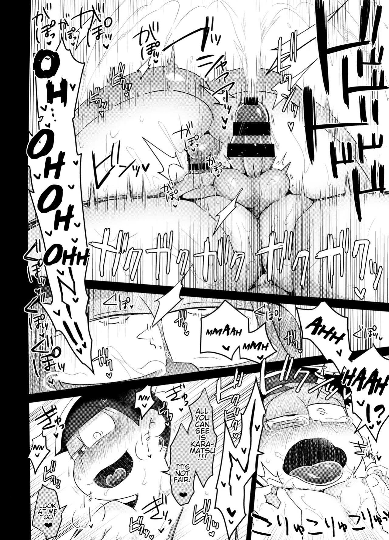 (Kahou wa Nete Matsu 20) [Nima Nima Hompo (Tokiwa)] My Tongue Has Been Weird Lately ~ 24 hours of explosive threesome sex!! (Osomatsu-san)