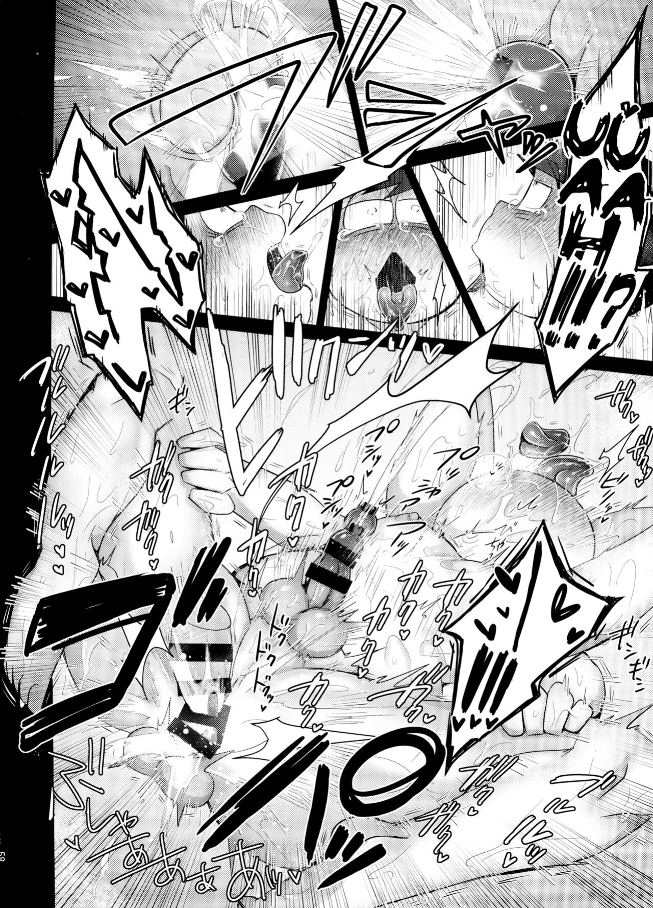 (Kahou wa Nete Matsu 20) [Nima Nima Hompo (Tokiwa)] My Tongue Has Been Weird Lately ~ 24 hours of explosive threesome sex!! (Osomatsu-san)