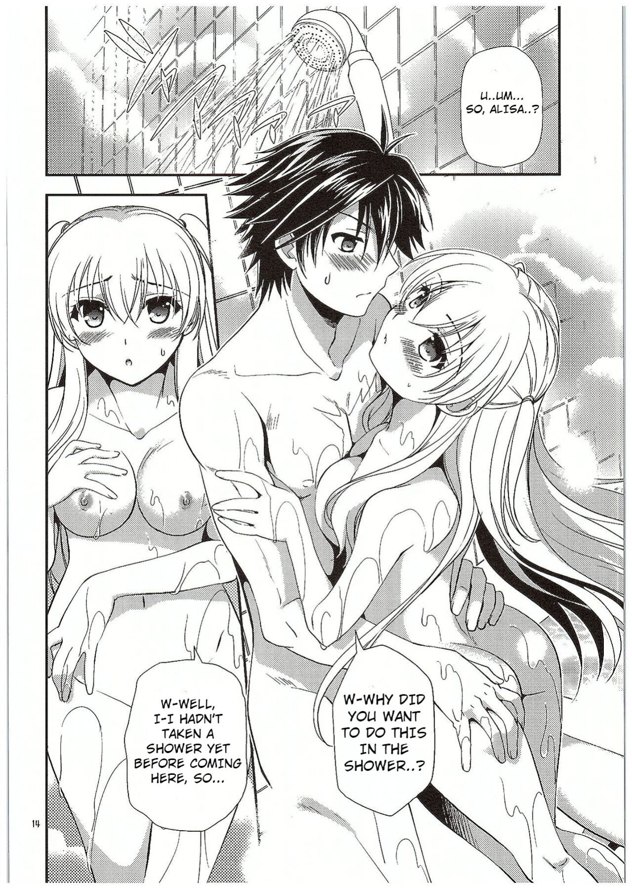 (COMIC1☆10) [C.A.T (Morisaki Kurumi)] Futari no HI・MI・TU (The Legend of Heroes: Sen no Kiseki)