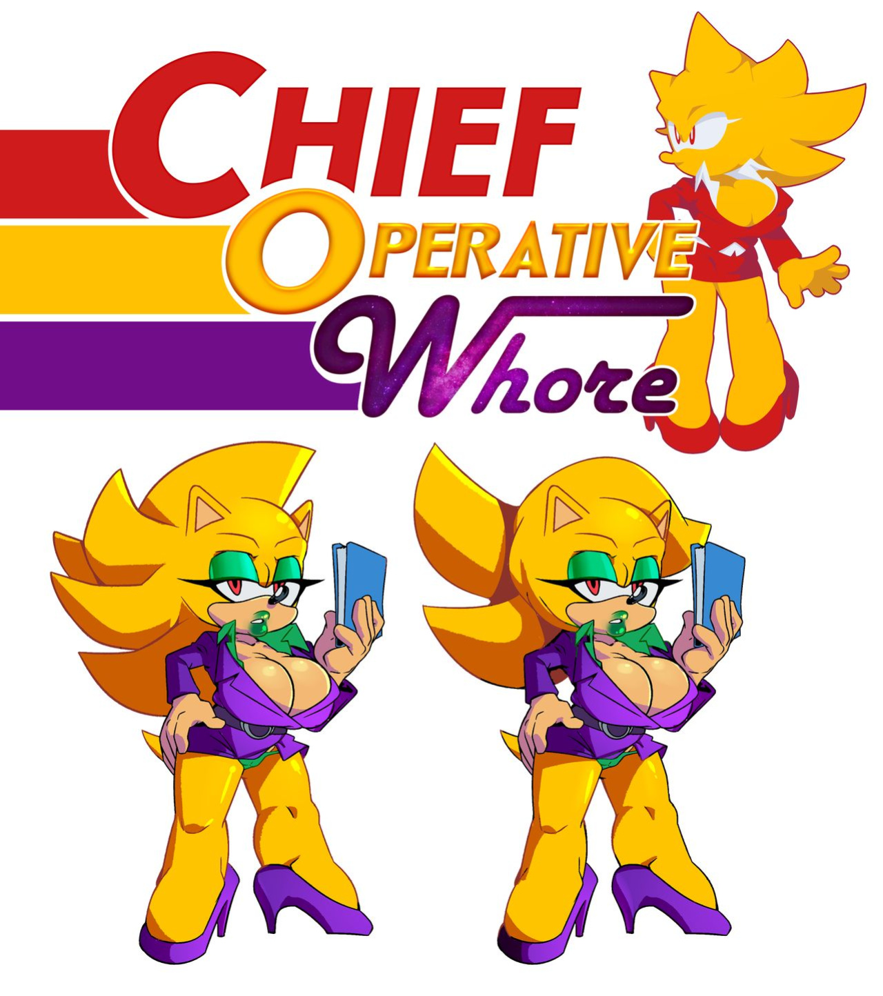 [Miss Phase] Chief Operative Whore #1-5 (Sonic The Hedgehog)