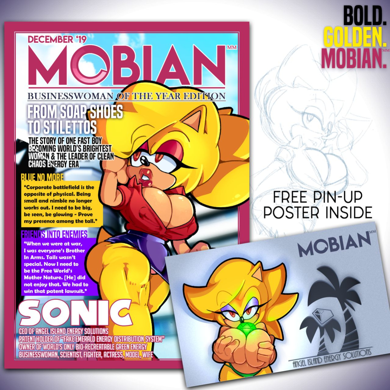 [Miss Phase] Chief Operative Whore #1-5 (Sonic The Hedgehog)