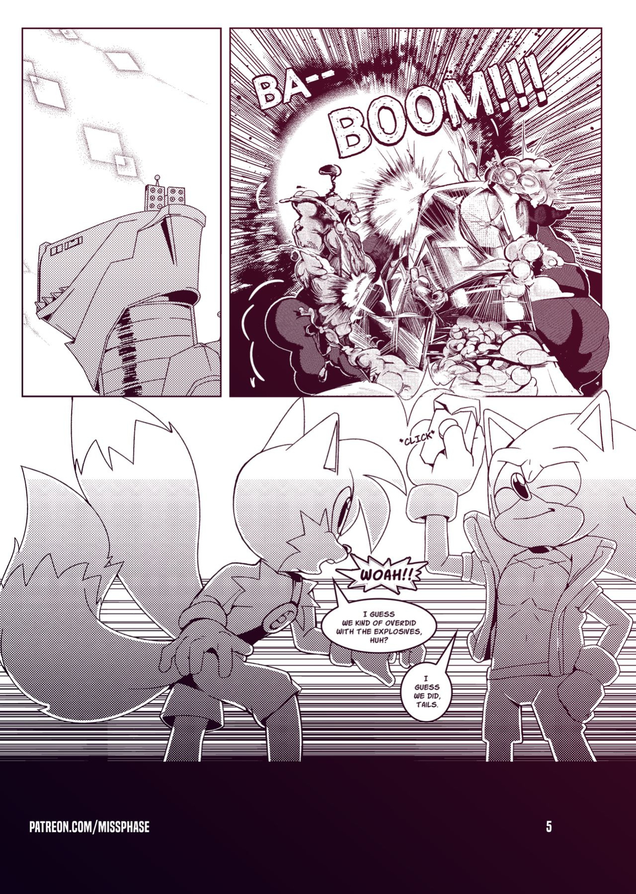 [Miss Phase] Chief Operative Whore #1-5 (Sonic The Hedgehog)