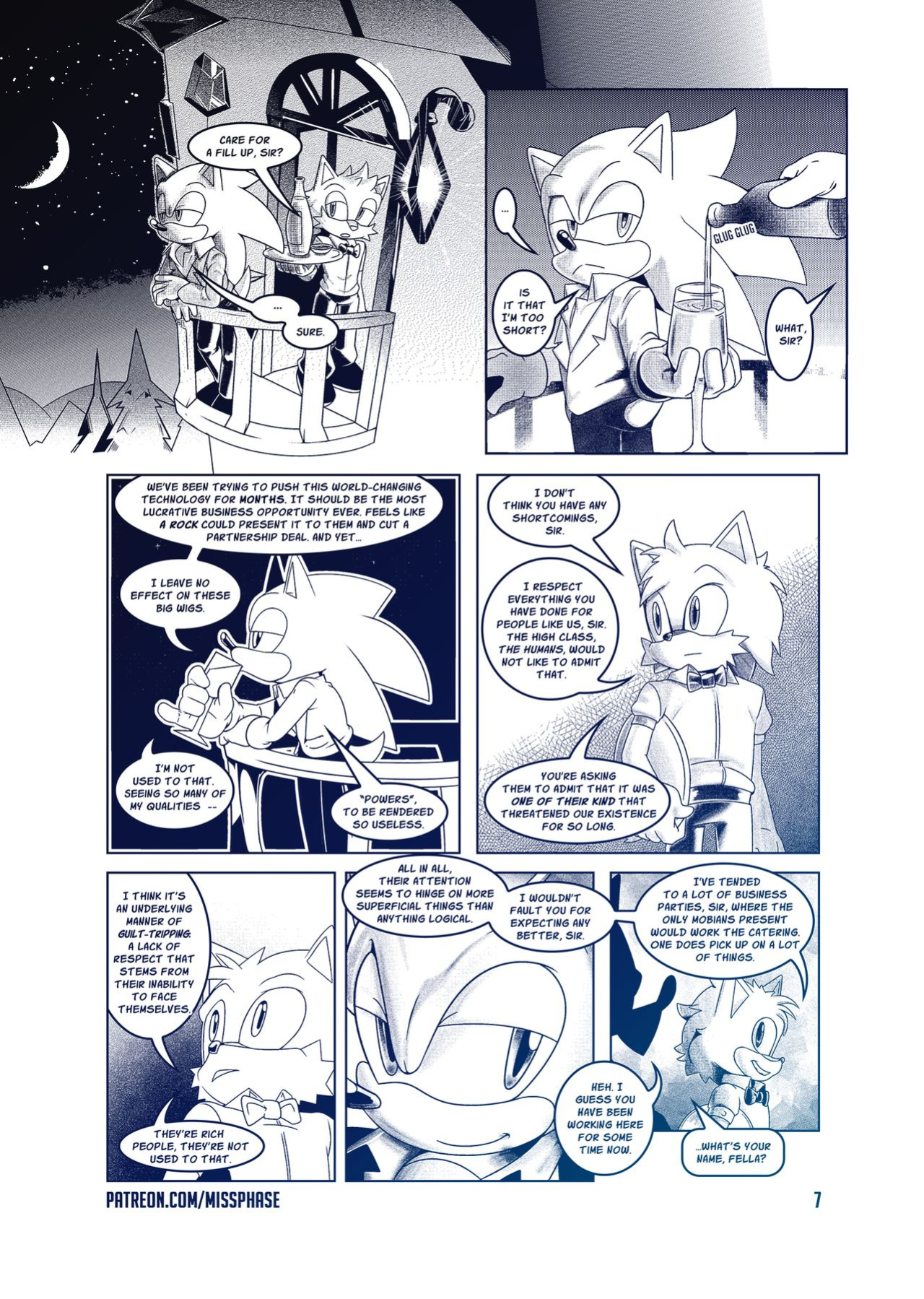 [Miss Phase] Chief Operative Whore #1-5 (Sonic The Hedgehog)