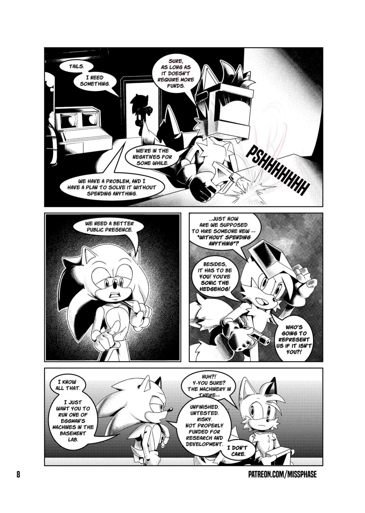 [Miss Phase] Chief Operative Whore #1-5 (Sonic The Hedgehog)